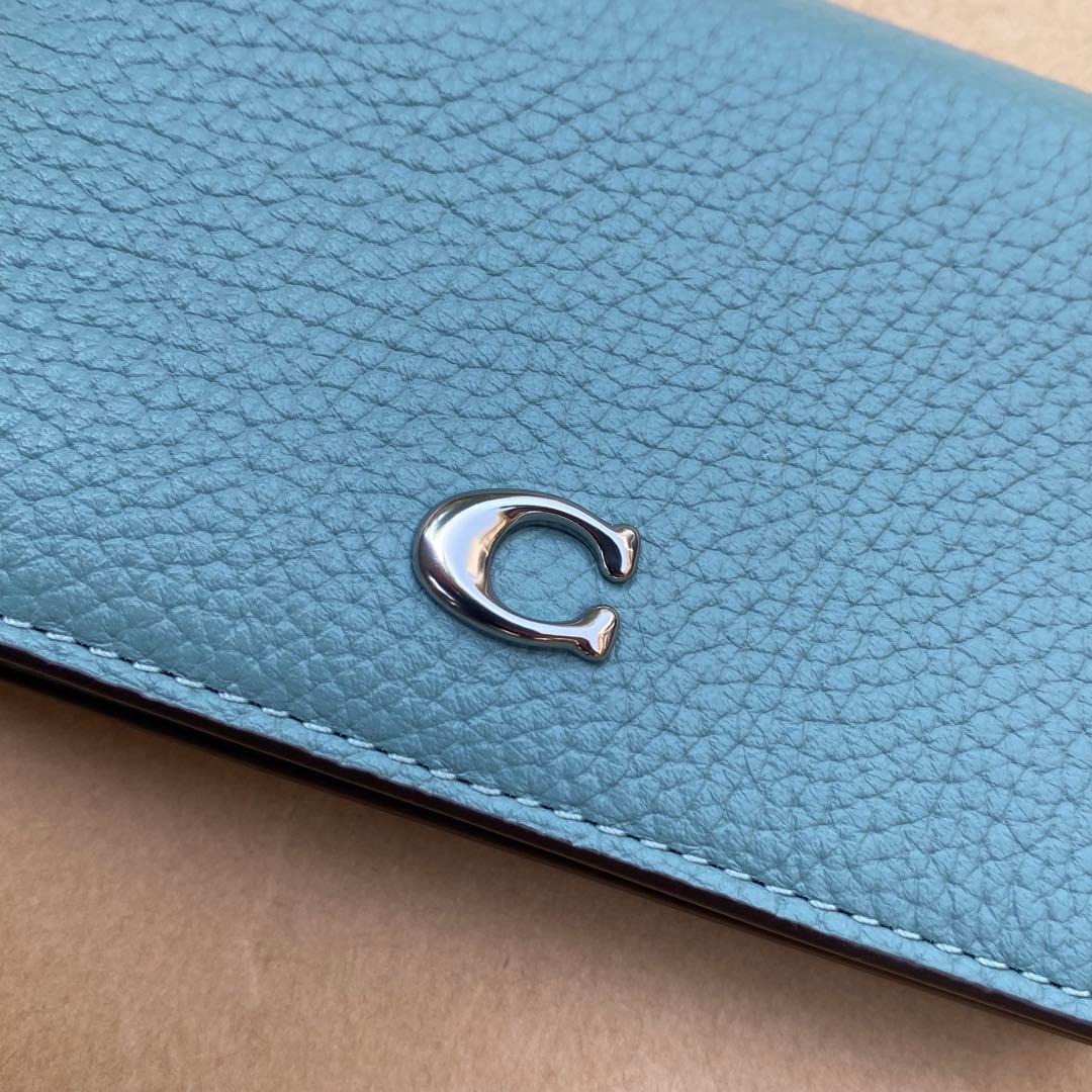 カードケース　定期入れ　名刺入れ　アクア