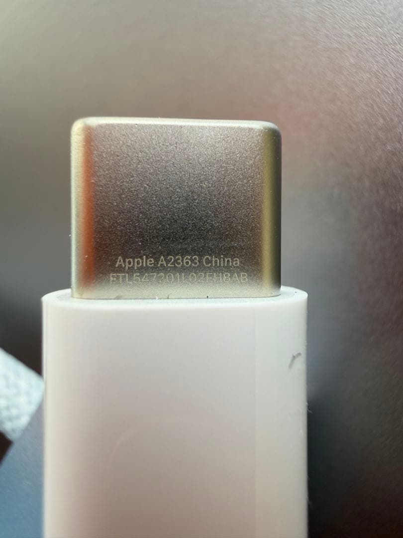 Apple純正 MagSafe 3ケーブル87W充電アダプタ A1719