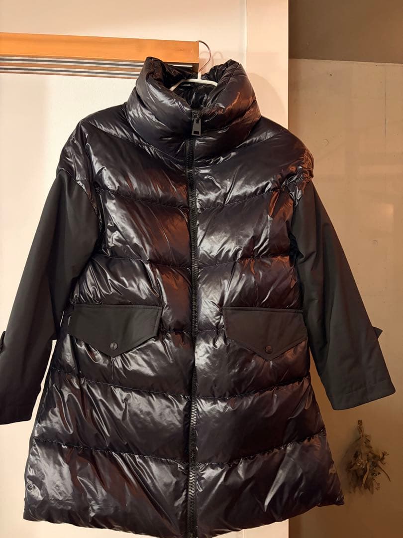 HERNO ブラック ダウンジャケット