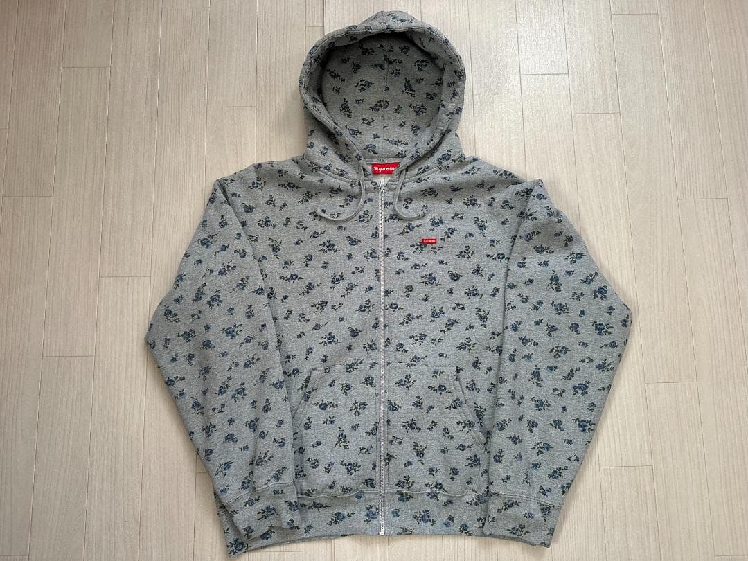 トップス Supreme Small Box Zip Up Hooded flower L