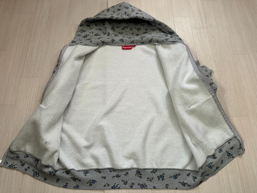 トップス Supreme Small Box Zip Up Hooded flower L