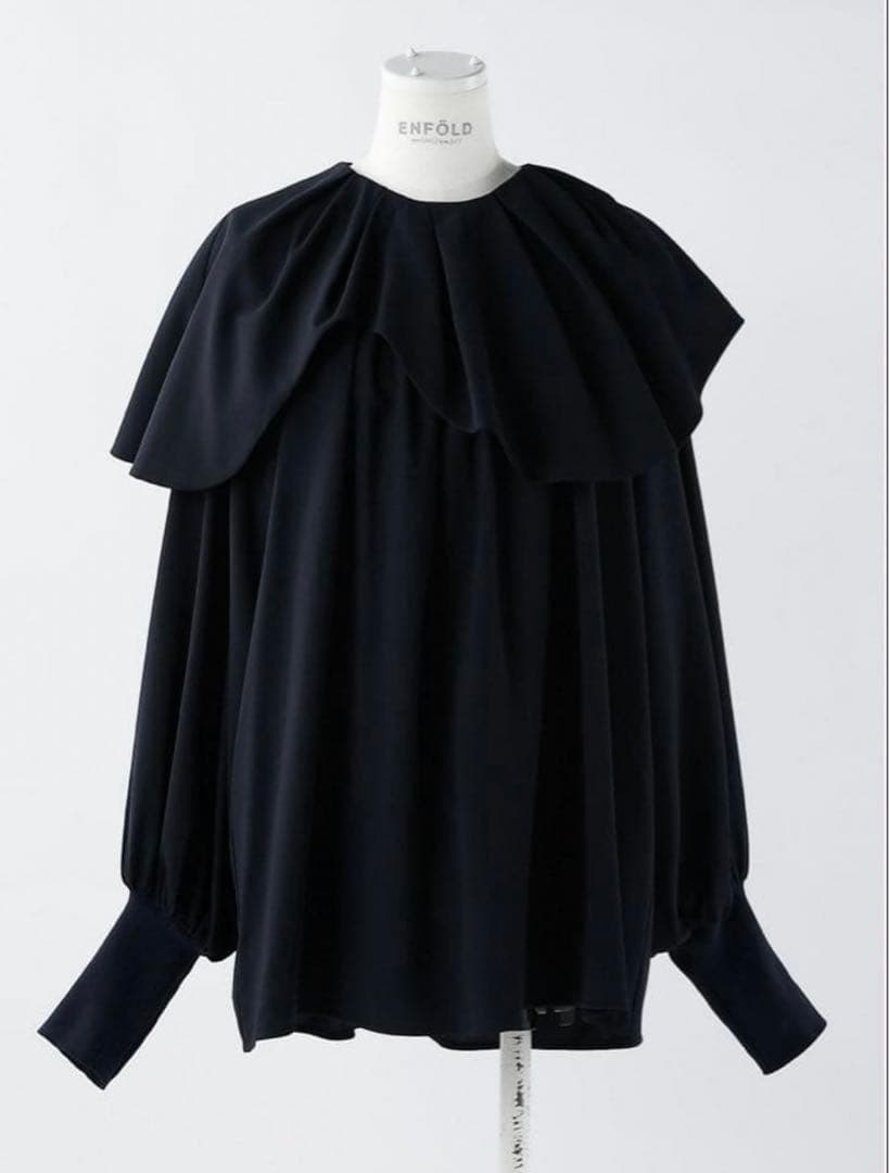 ENFOLD WAVE COLLAR PULLOVER 美品