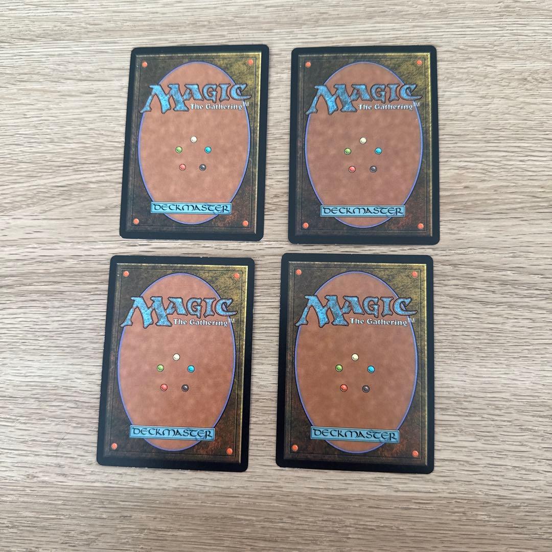 撃退/Foil 日本語版3枚、英語版1枚　計4枚のセット