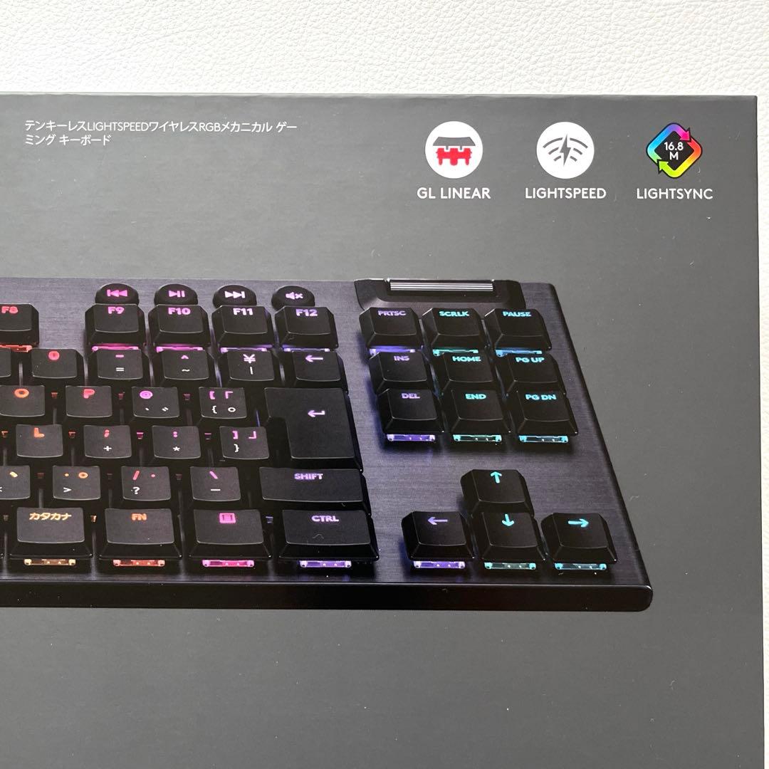 【新品・未開封】logicool G913 TKL ゲーミングキーボード リニア