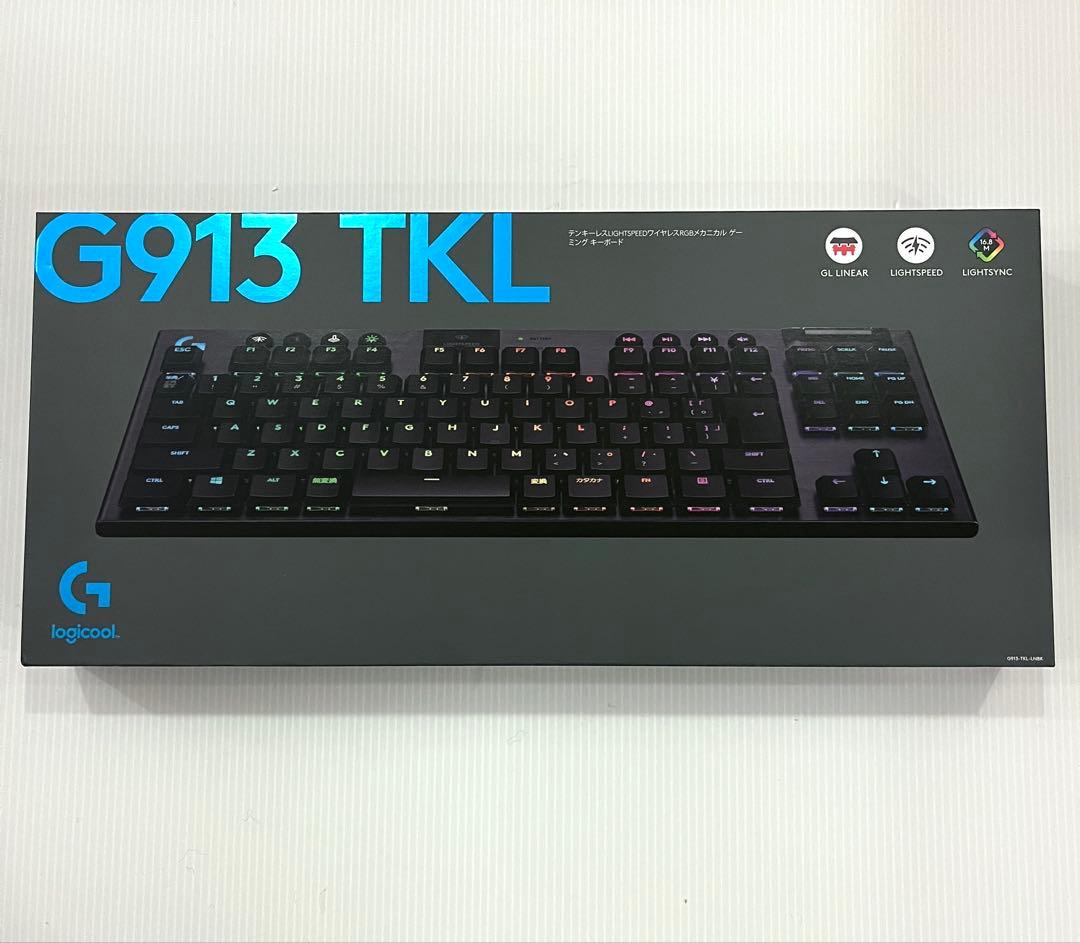 【新品・未開封】logicool G913 TKL ゲーミングキーボード リニア
