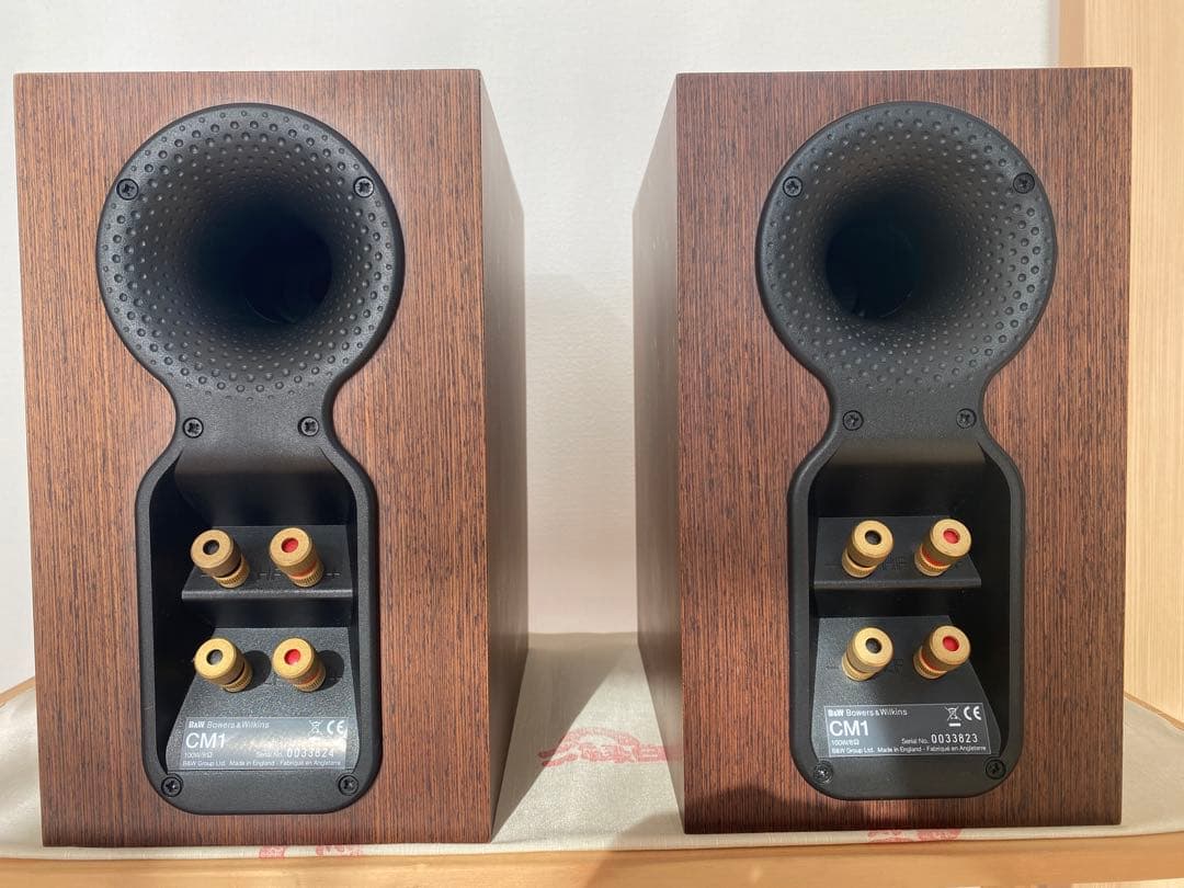 【名機】B&W CM1 ローズナット ペア