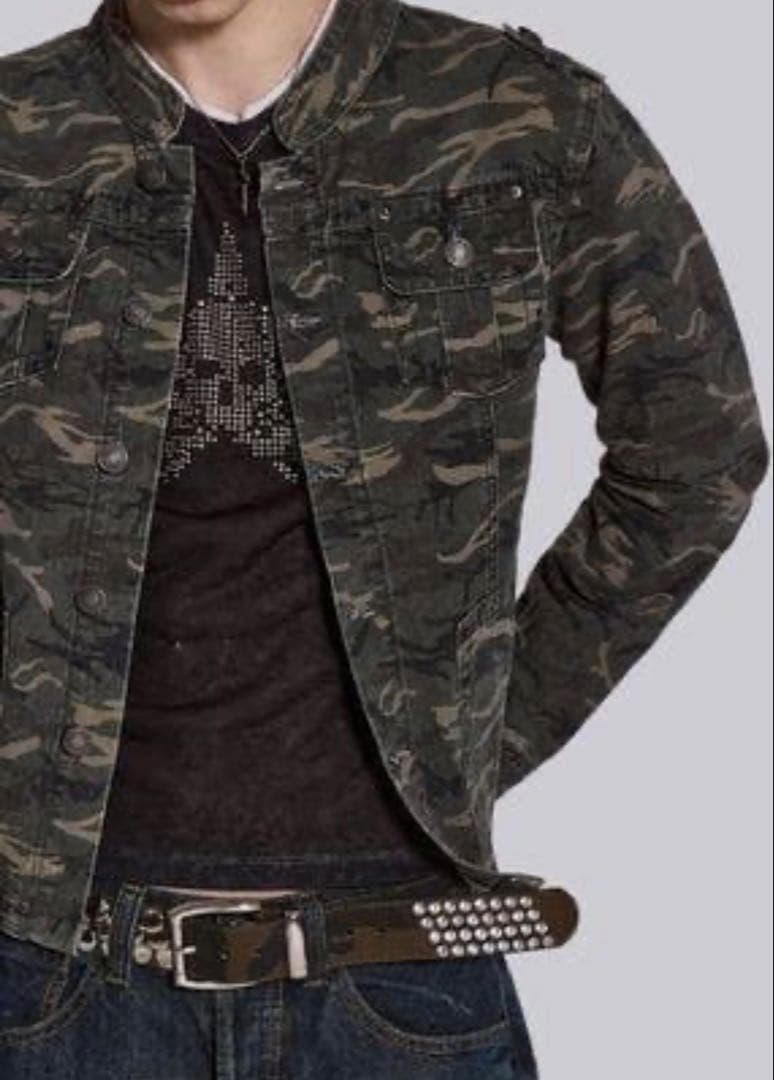 JADED LONDON ジェイデッドロンドン /アイスカモ スタッズ ベルト