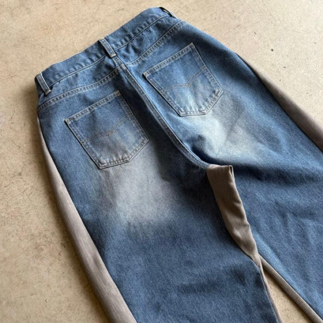 arulle アリュール ハーフ＆ハーフデニムパンツ 新品