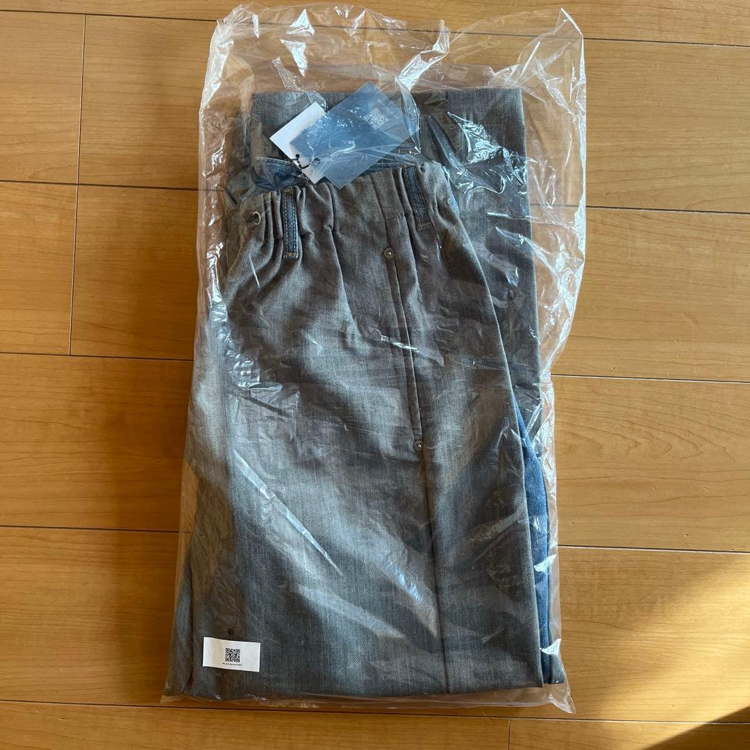 arulle アリュール ハーフ＆ハーフデニムパンツ 新品