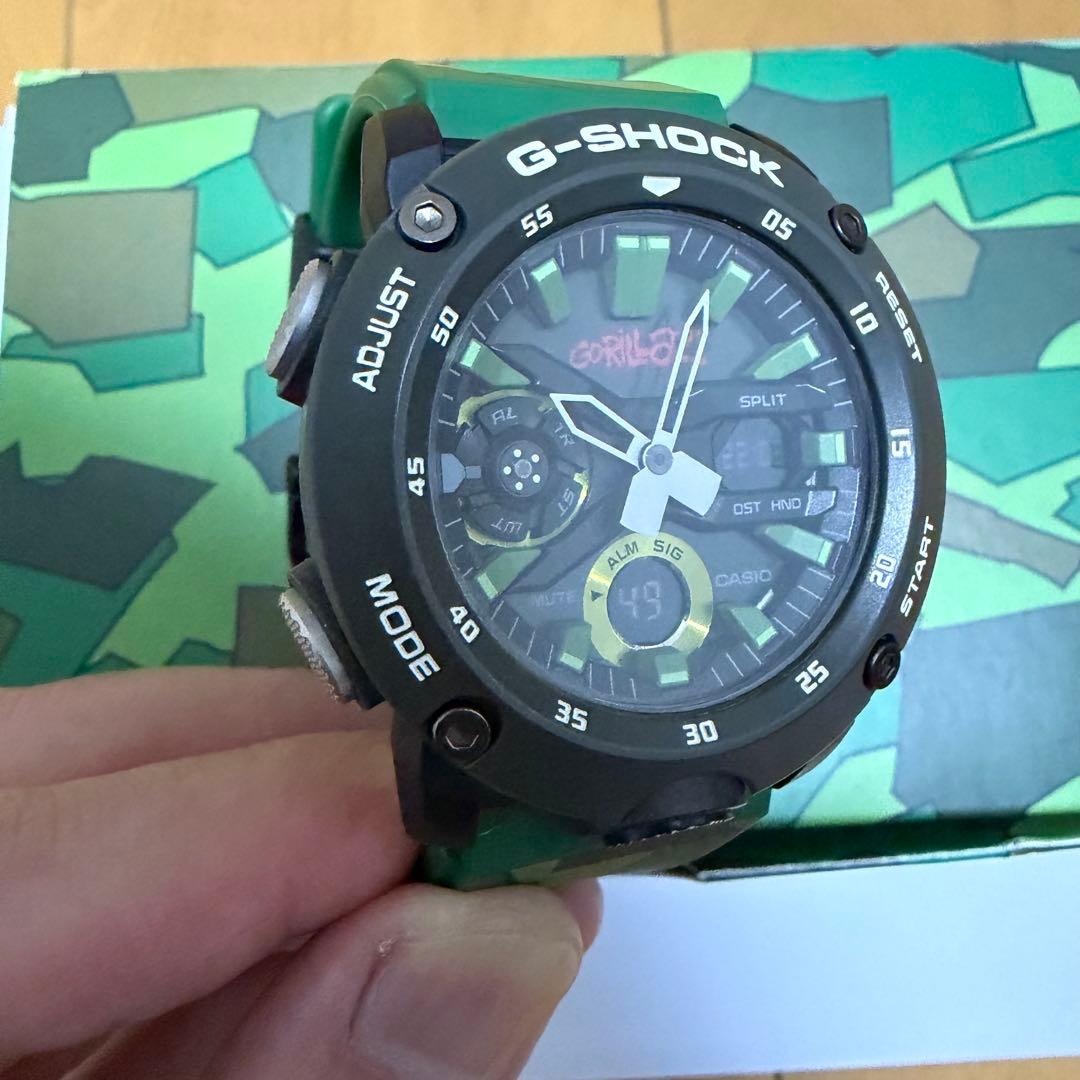 時計 GORILLAZ x G-SHOCK GA-2000GZ-3AJR