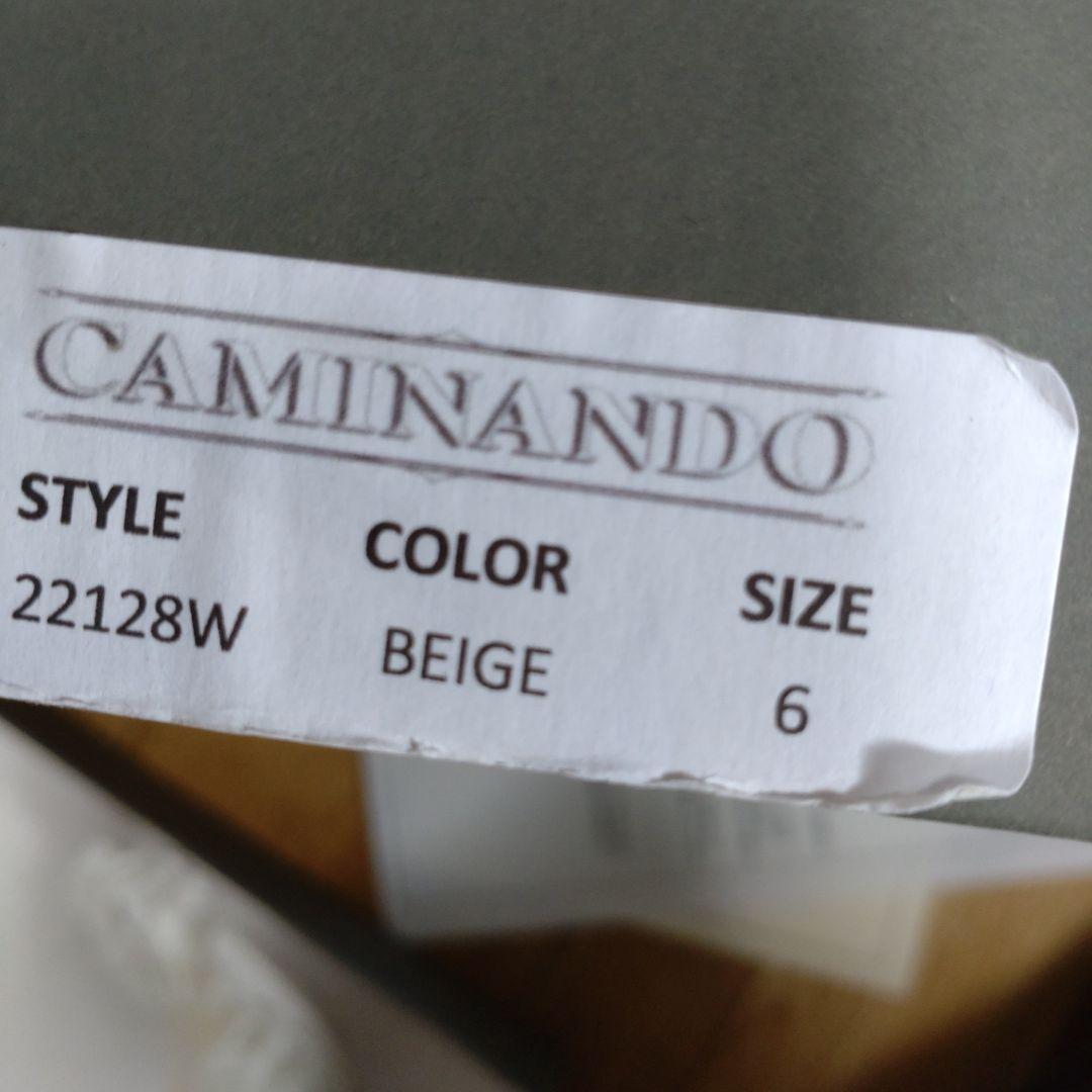 CAMINANDO DXOUBLE BACK SA サンダル36新品未使用未試着