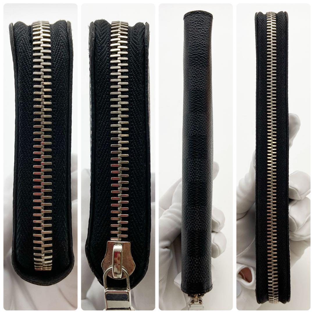 【極美品・IC】グラフィット ヴェルティカル ジッピーウォレット ルイヴィトン