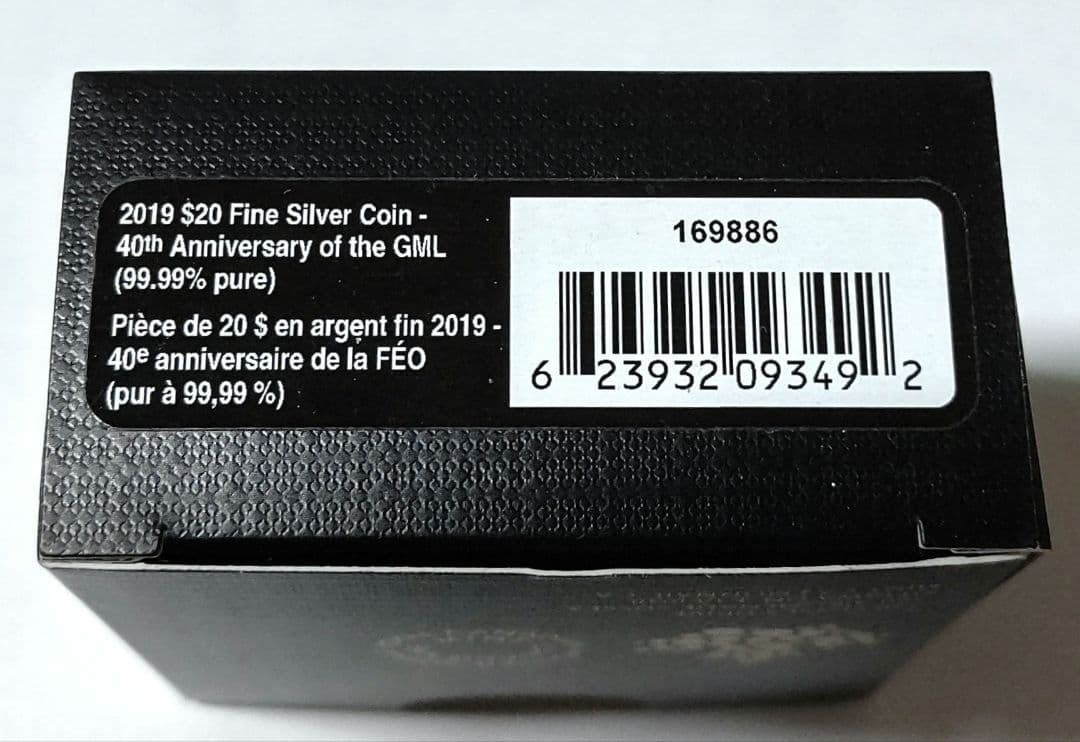 タ*2様 ☆2019年カナダ▪ GML40周年記念限定ゴールドメイプルリーフ20