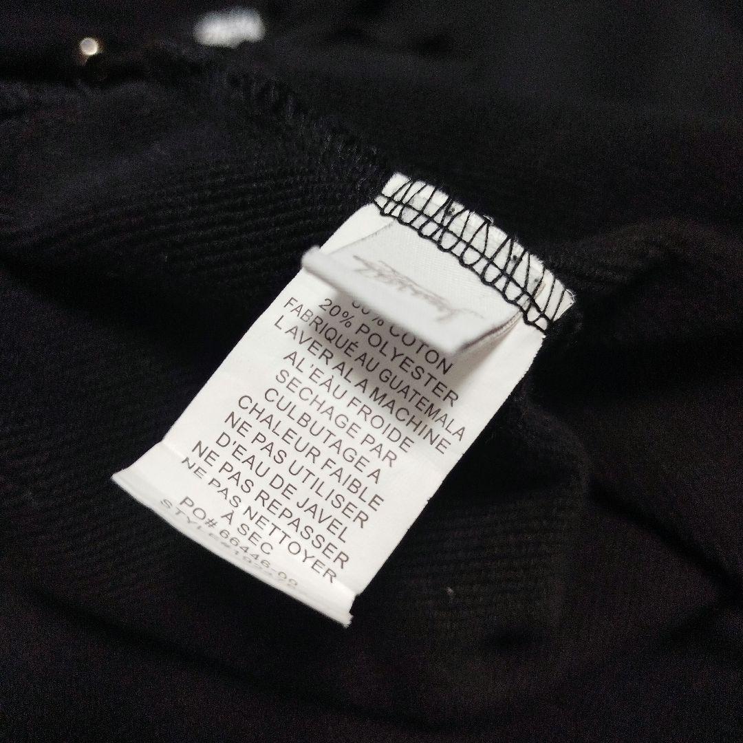 STUSSY 黒 パーカー Sサイズ