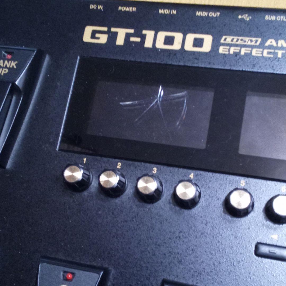 本日限定セール✨️BOSS GT-100 エフェクトプロセッサー　説明書　ケース