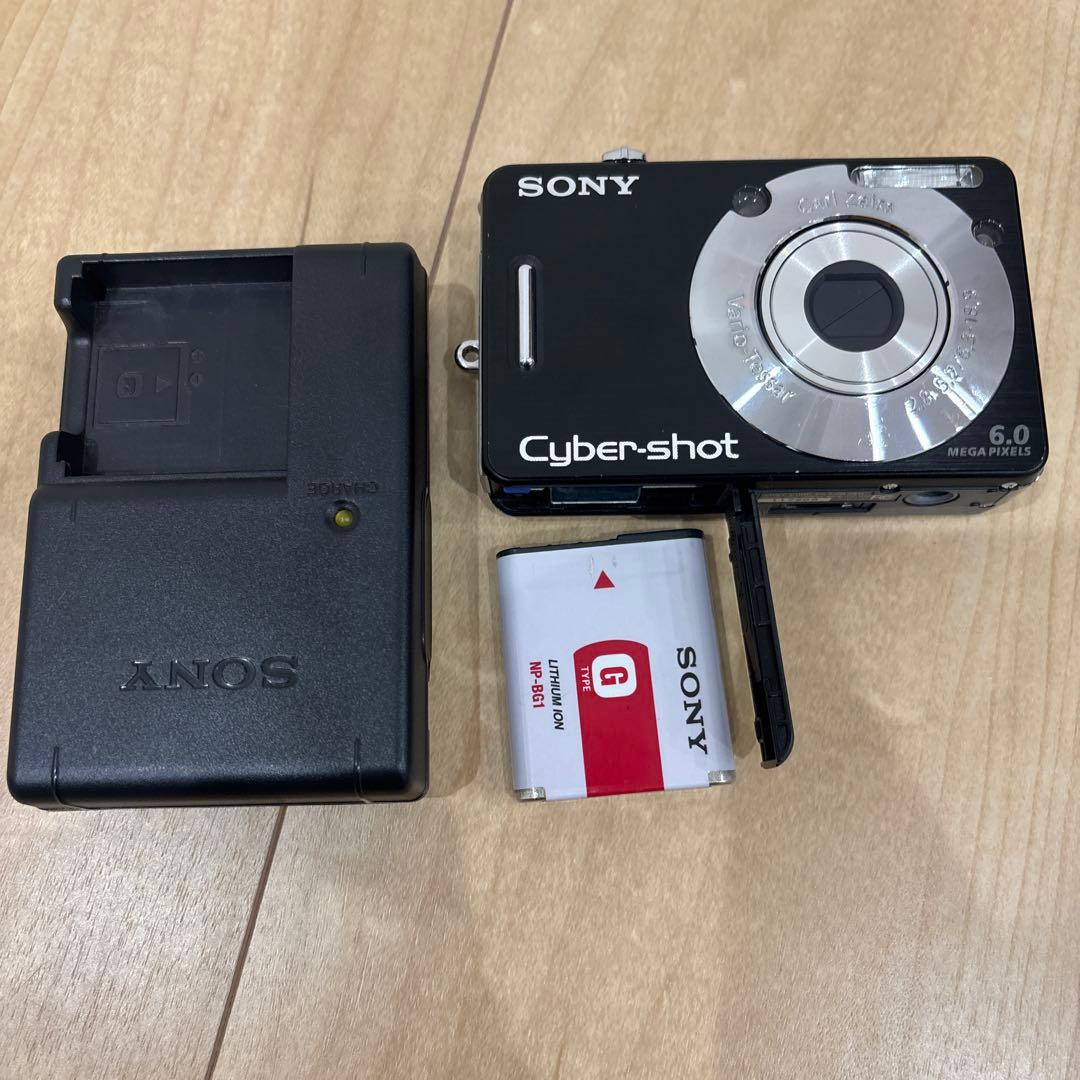 SONY ソニー　Cyber-shot サイバーショット DSC-W50　黒