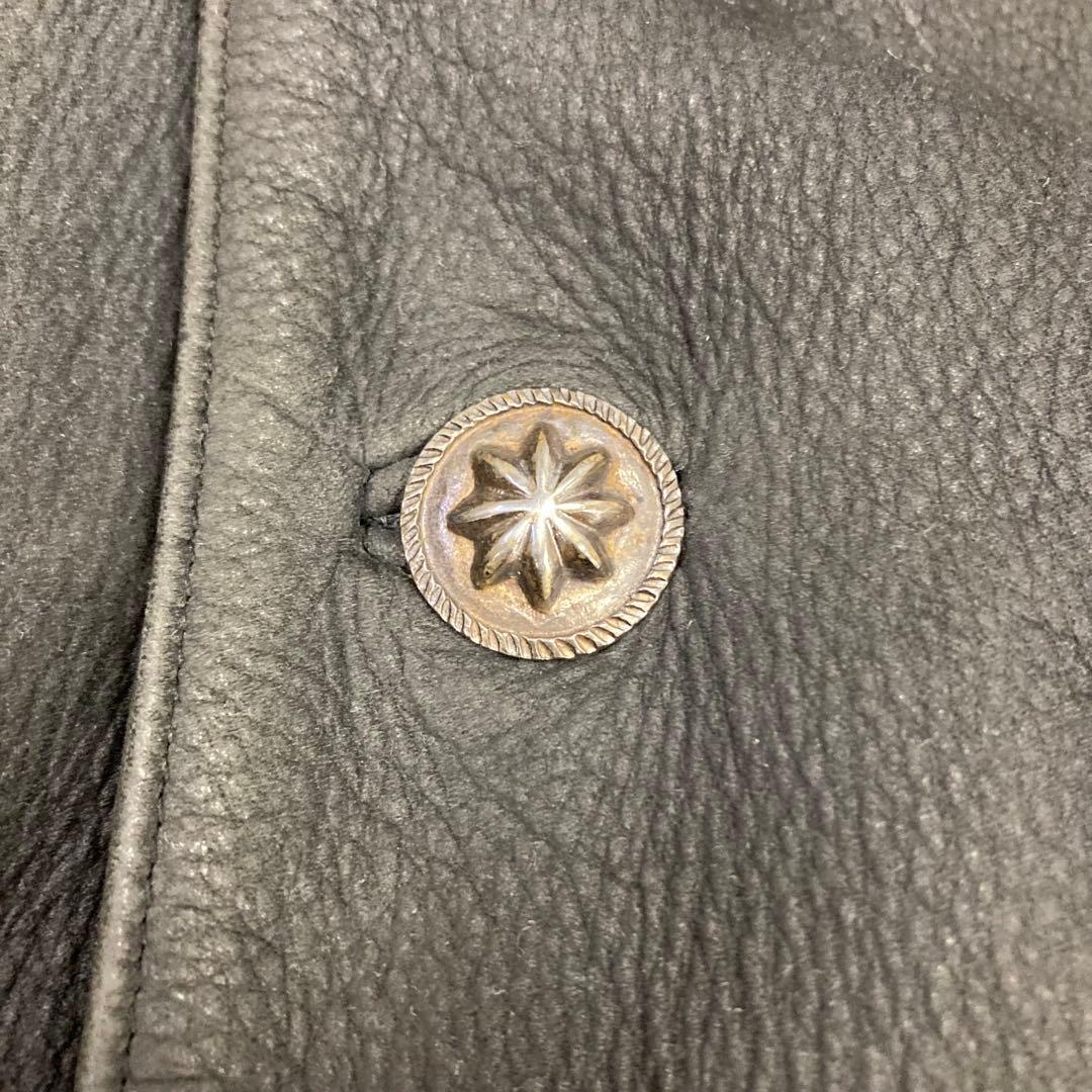 Celt&Cobra レザー ヌバックジャケット シングルブレスト 裏地 L