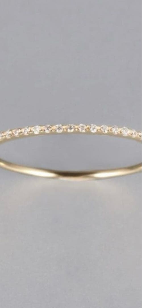 PASTIERRA [Briller] K10ハーフエタニティダイヤモンドリング