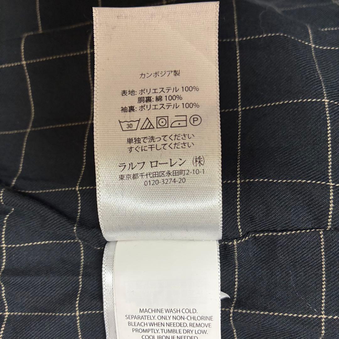 Polo Ralph Lauren ブラック スイングトップ ジャケット