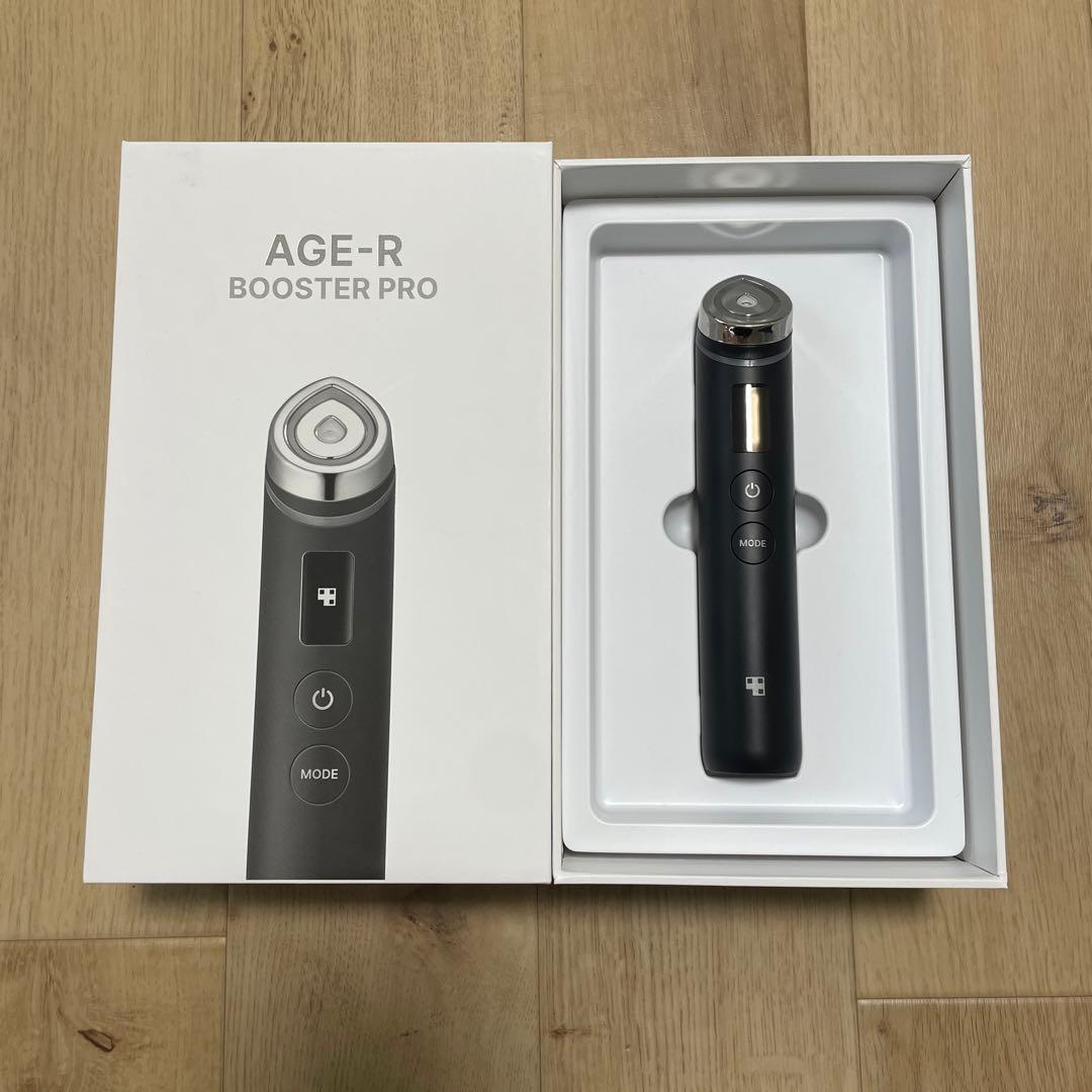 【正規品】メディキューブ AGE-R ブースタープロ 美顔器 ブラック 正規品