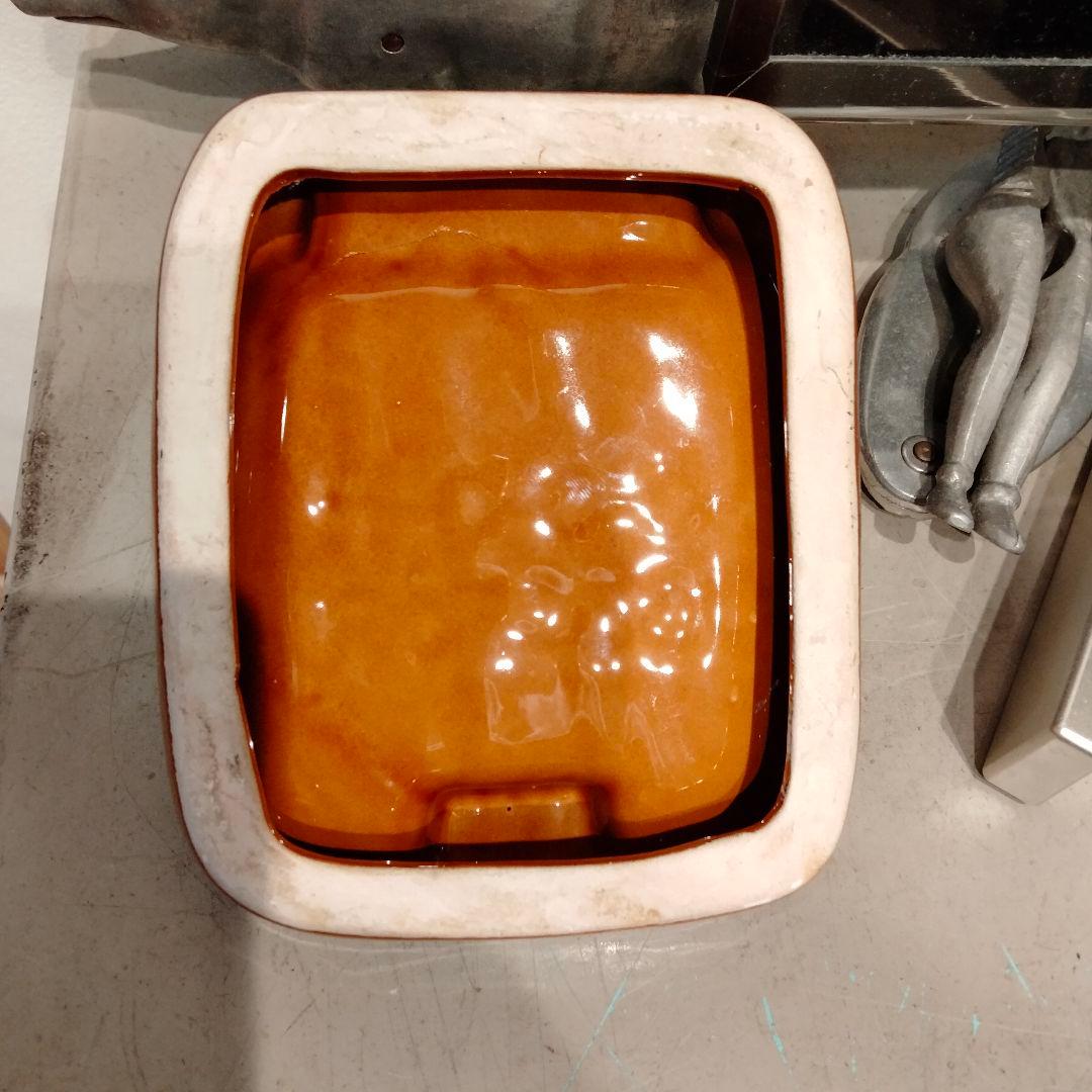 Fuck 　ファックユー　ハンド　手　置物　ビンテージ　反戦　灰皿 茶