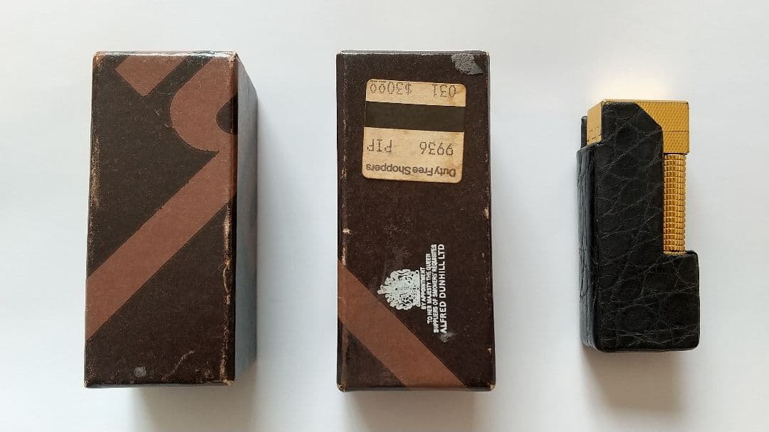 dunhillのローラー式ガスライターRE24163