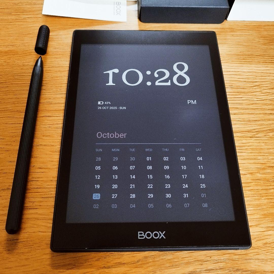 【極美品】BOOX Nova Air C 7.8インチ Eink電子書籍リーダー