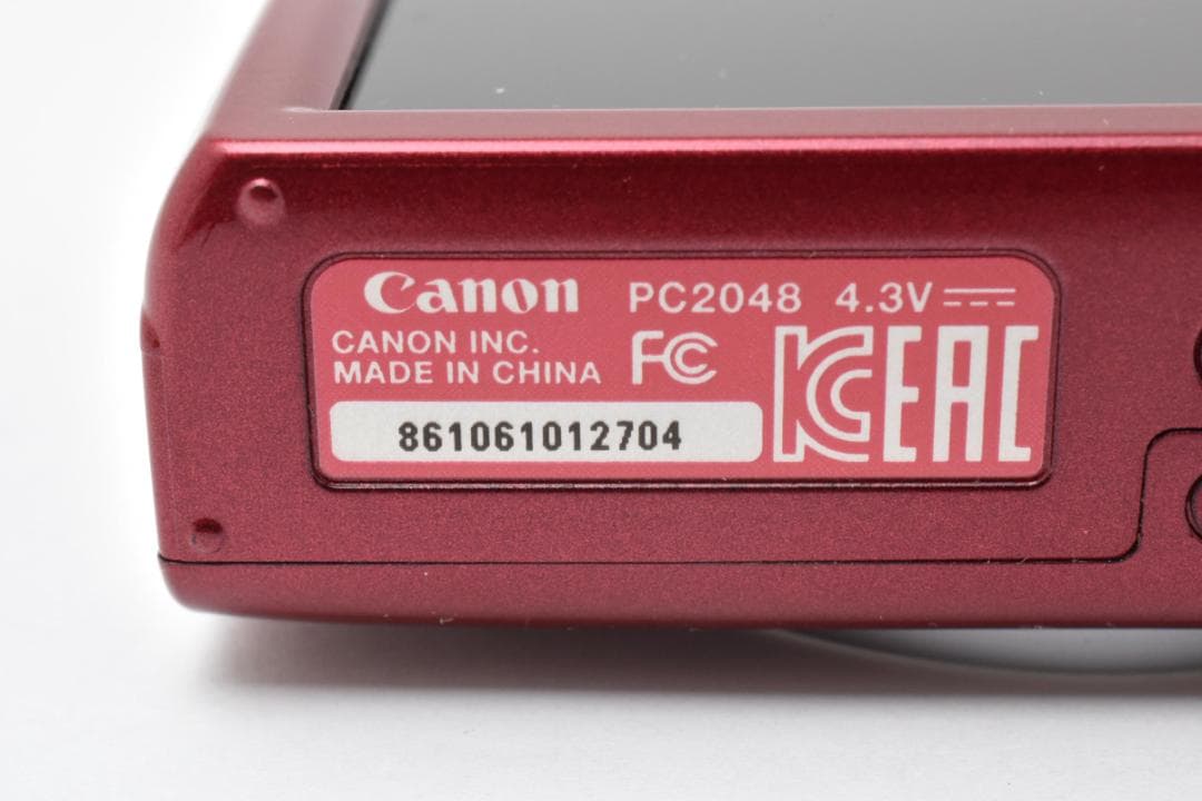 【お値下げ歓迎・美品】Canon IXY 120 レッド