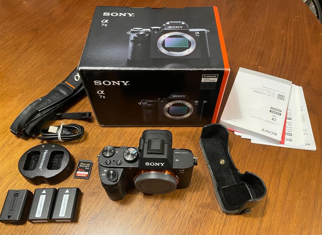 SONY ミラーレス一眼 α7Ⅱ ボディ ILCE-7M2　 美品　おまけ多数