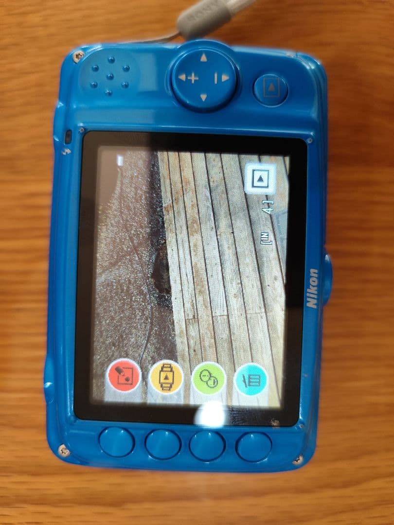 ★値下げ★Nikon COOLPIX 防水デジタルカメラ 青