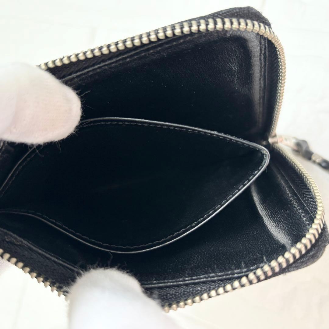 コムデギャルソン L字型財布　スタッズ　レザー　黒　ユニセックス