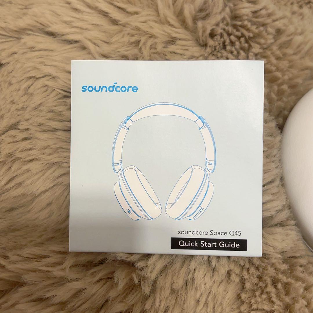 【美品】soundcore ノイズキャンセリングヘッドホン　アンカー