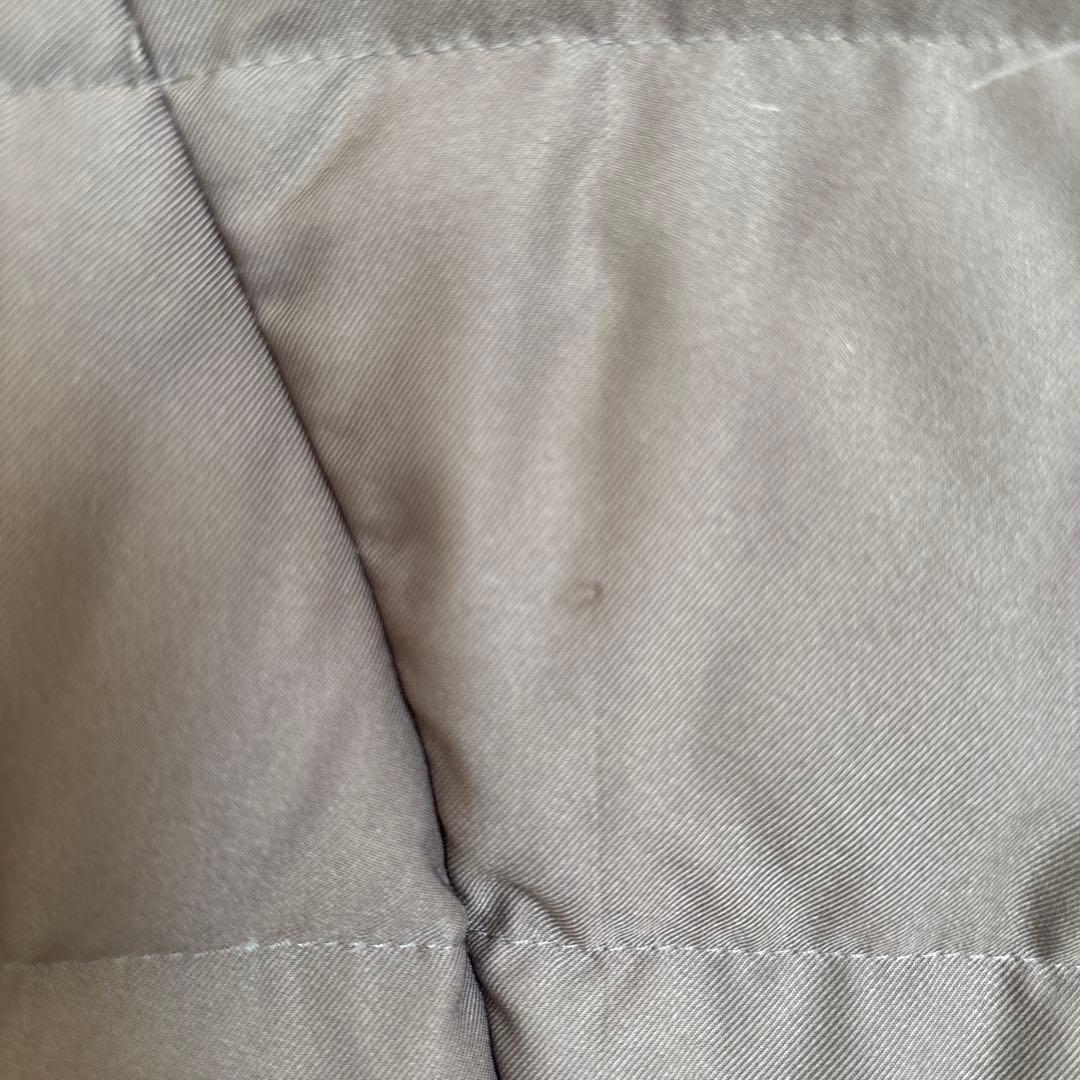 INDIVI ブラウン ダウンジャケット 取り外し可能ファー付き