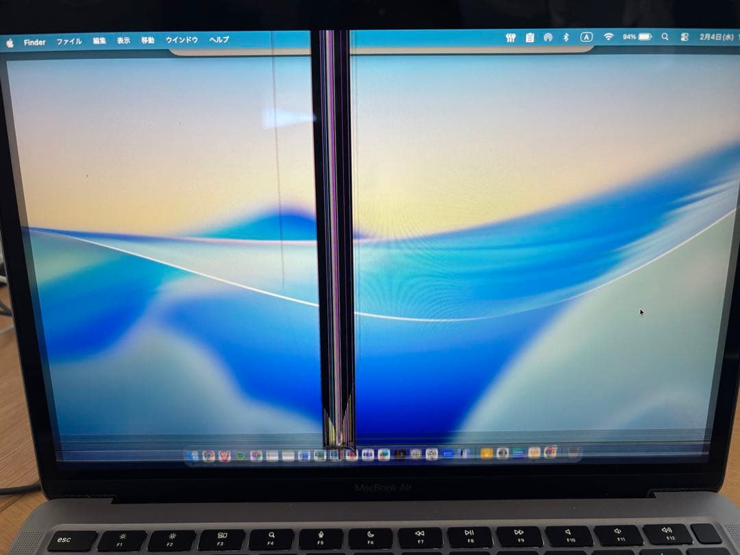 【ジャンク】MacBookAir(M1)8GB/256GBシルバー29800円→