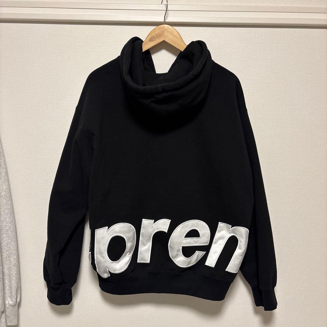 Supreme Big Logo Zip Up パーカー ビック　hooded