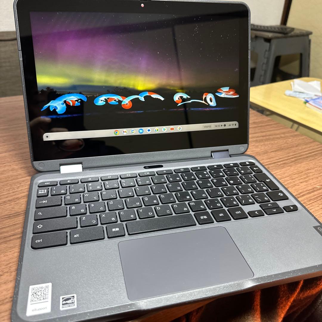 Lenovo 300e Chromebook Gen3 360度回転 2022年