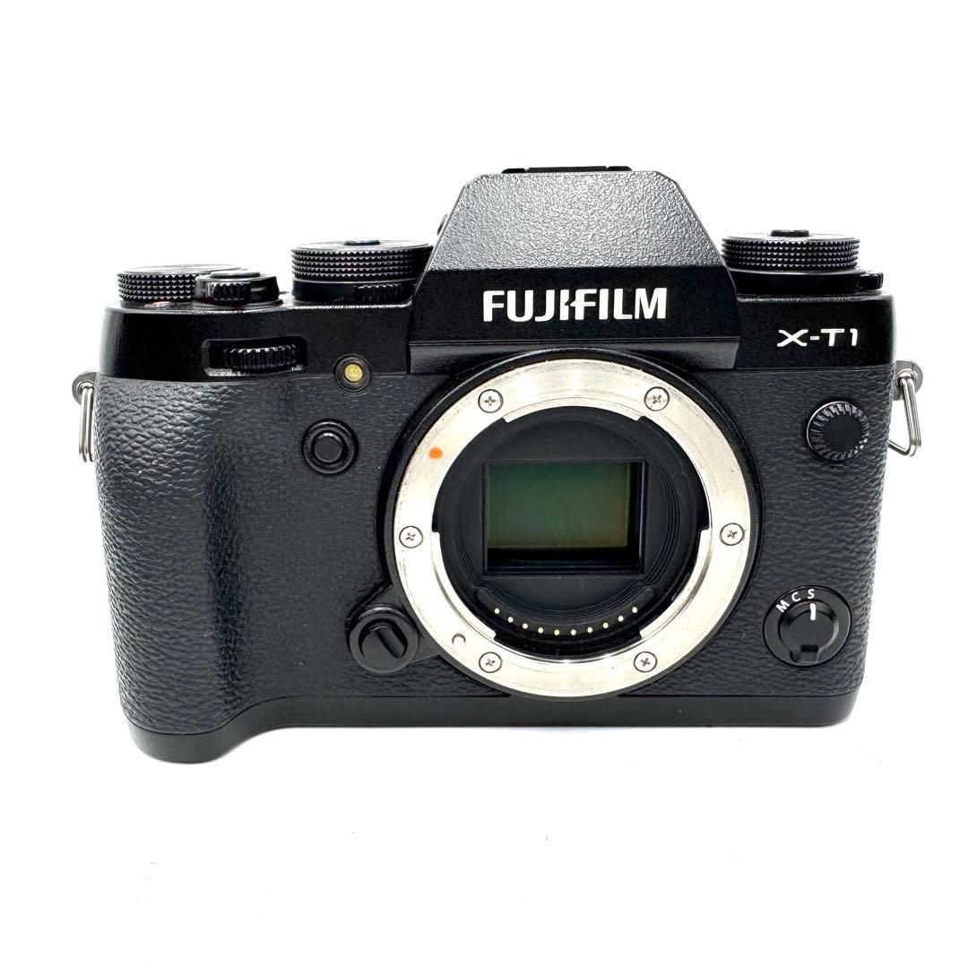 美品 FUJIFILM フジフィルム ミラーレス X-T1 ブラック