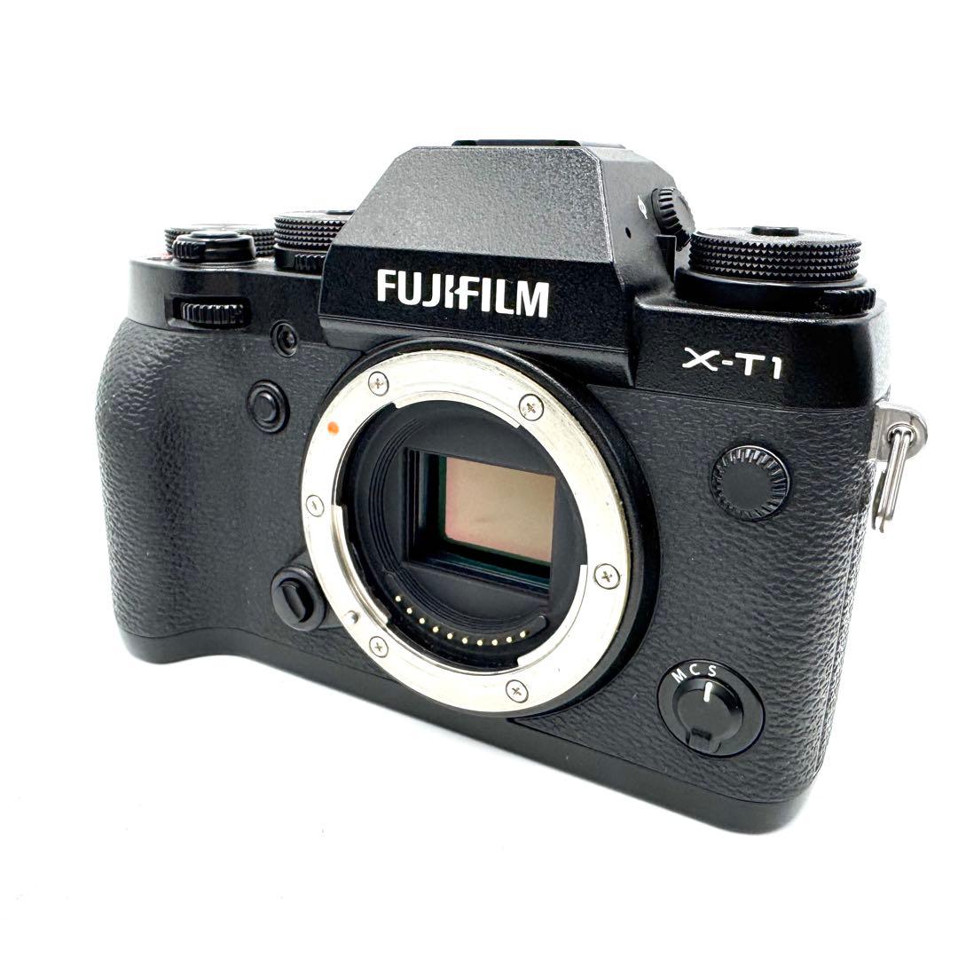 美品 FUJIFILM フジフィルム ミラーレス X-T1 ブラック