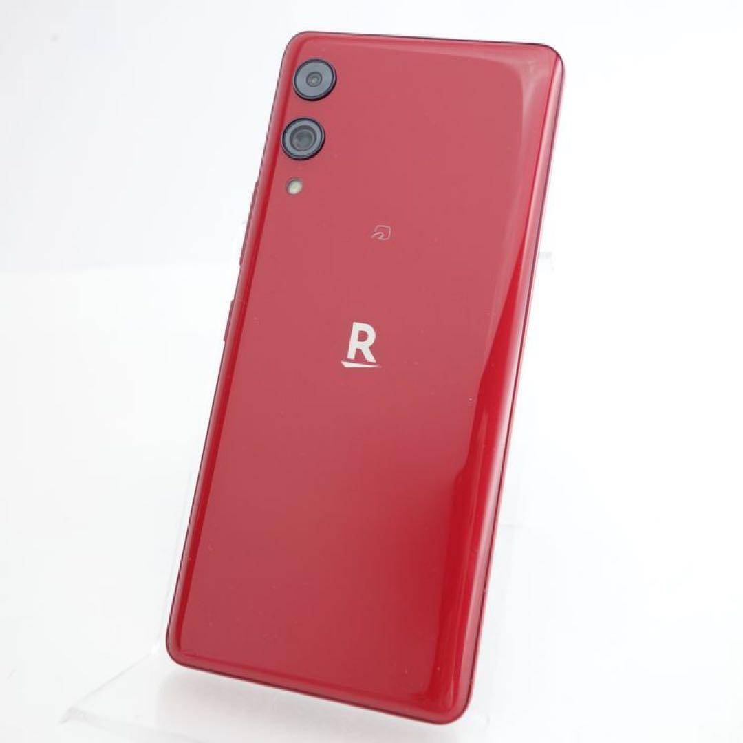 【ほぼ未使用品】Rakuten Hand 5G P780 クリムゾンレッド