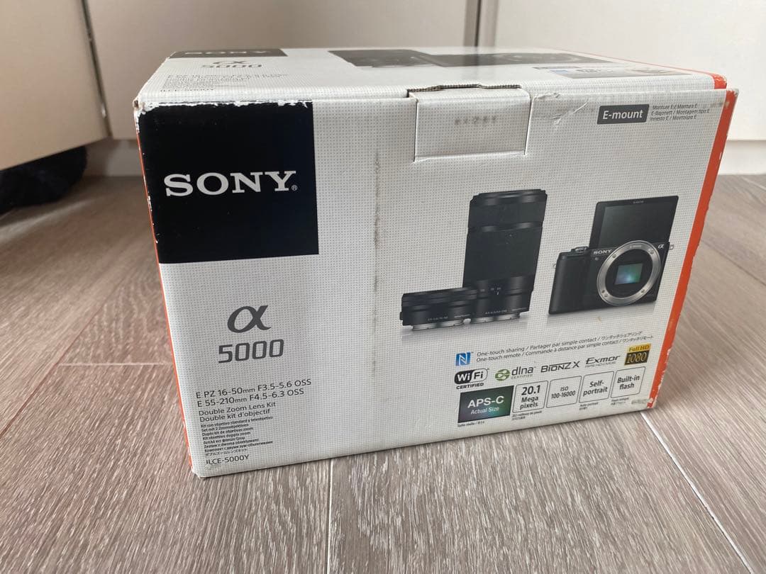 ソニー SONY α5000 一眼レフカメラ 望遠レンズセット