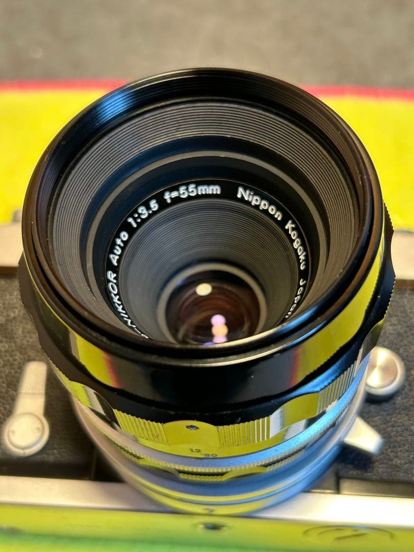 Nikomat ,レンズMicro NIKKOR Auto 1:3.5 55mm
