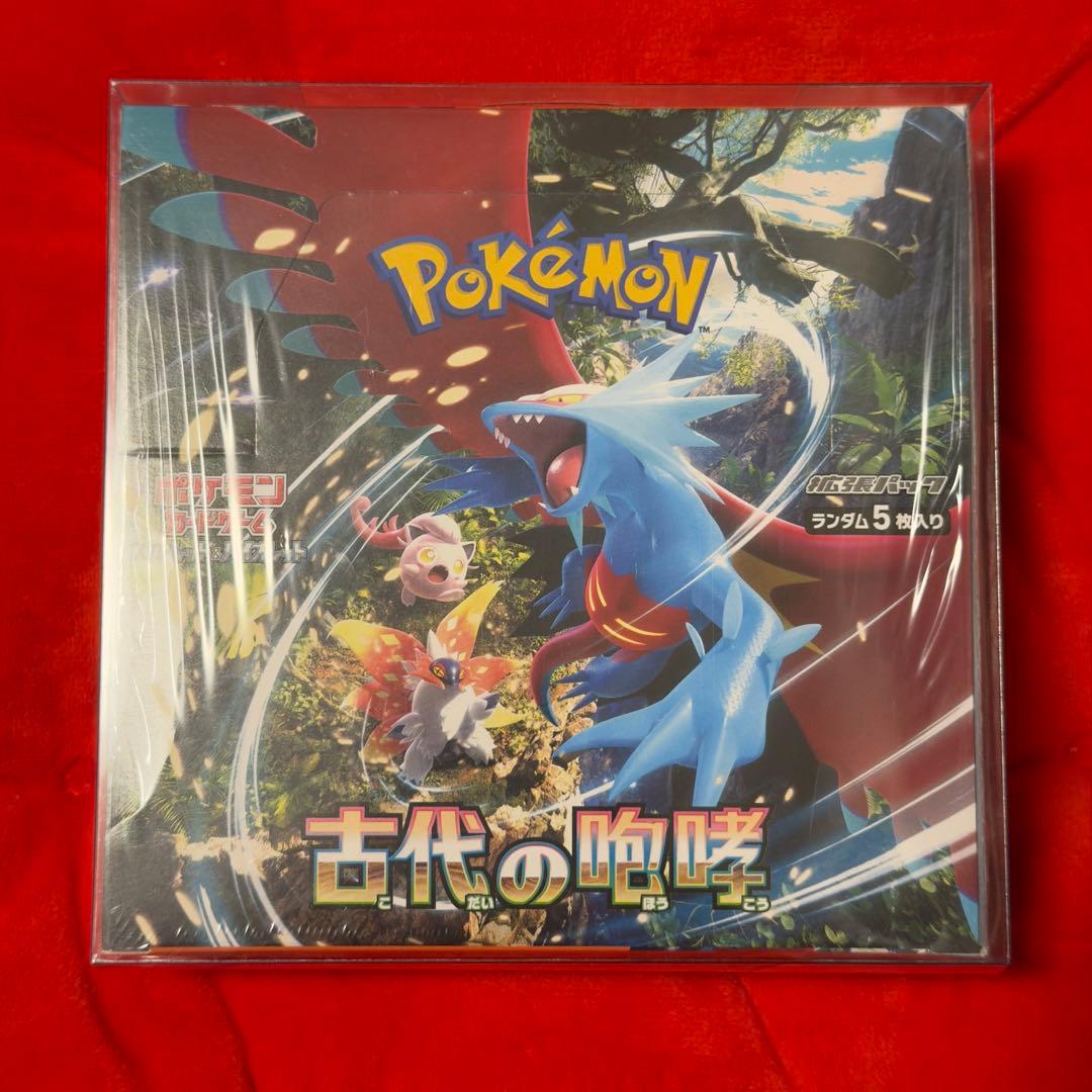 ポケモンカードゲーム　古代の咆哮　BOX　シュリンク付き