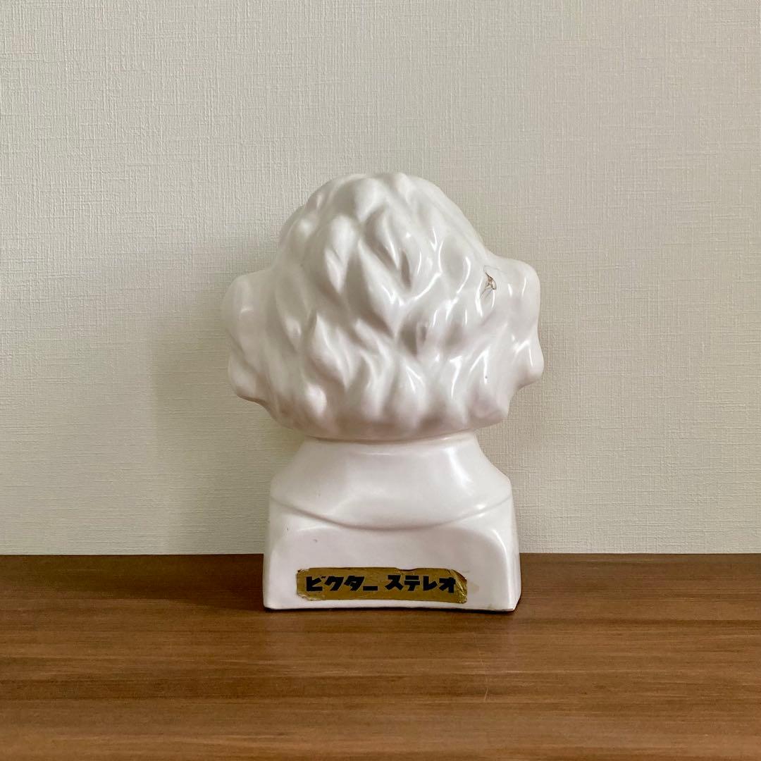 と*わ様 【ヴィンテージ】Victor ヘッドホンスタンド ベートーヴェン 置物