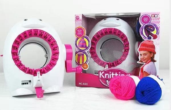 糸で帽子が作れちゃうんです。ご検討よろしくお願いします。