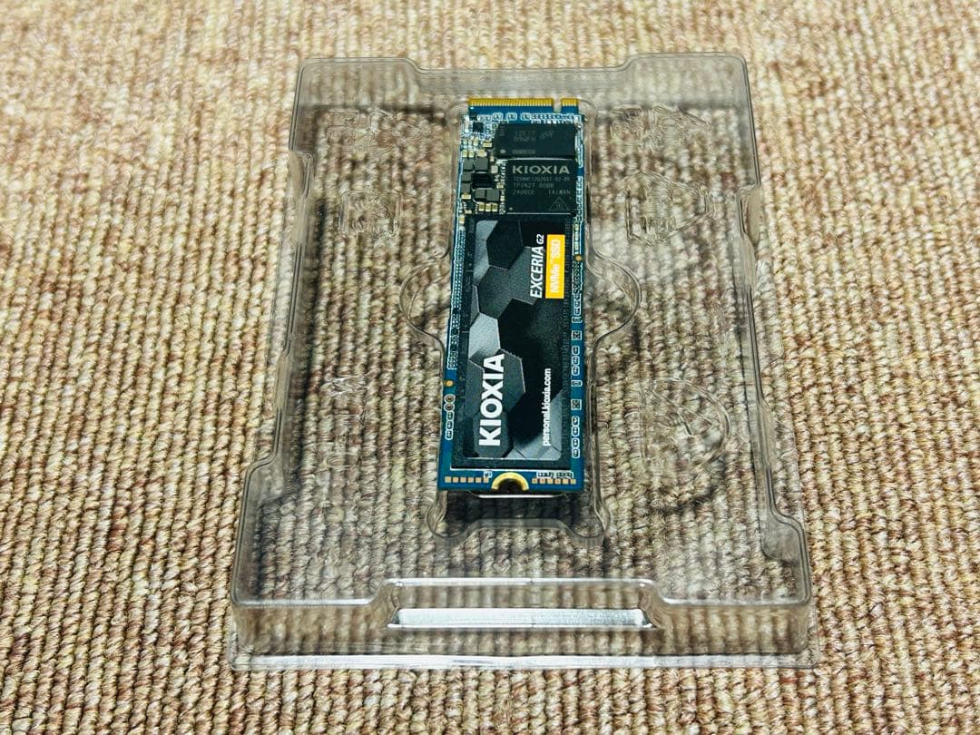 東芝 KIOXIA 1TB m.2 NVMe SSD 自作PC ゲーミングPC
