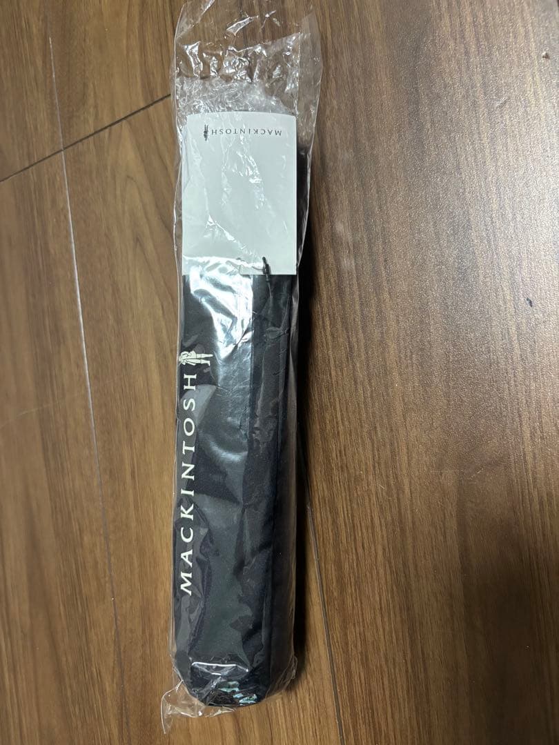 新品　MACKINTOSH 折りたたみ傘 ブラック AYR 55センチ