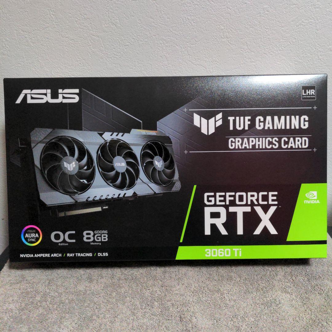 ☆新品未開封☆ ASUS TUF RTX3060TI O8G V2 GAMING