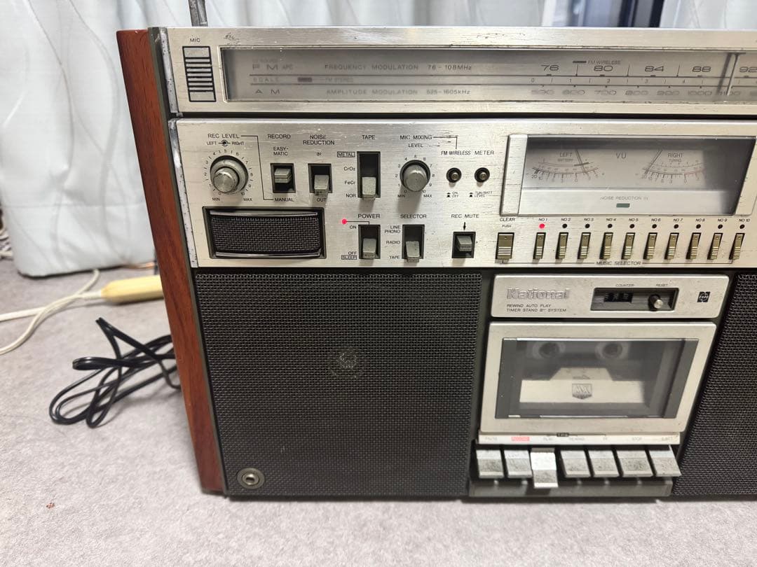 NATIONAL RX-5700カセットデッキ付きラジカセ