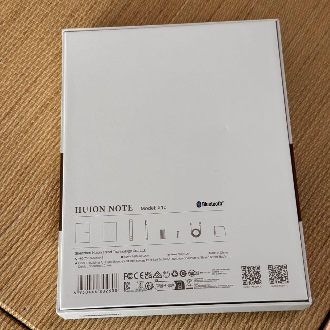 HUION NOTE デジタルノートX10ペンタブレットデジタルスマートノート