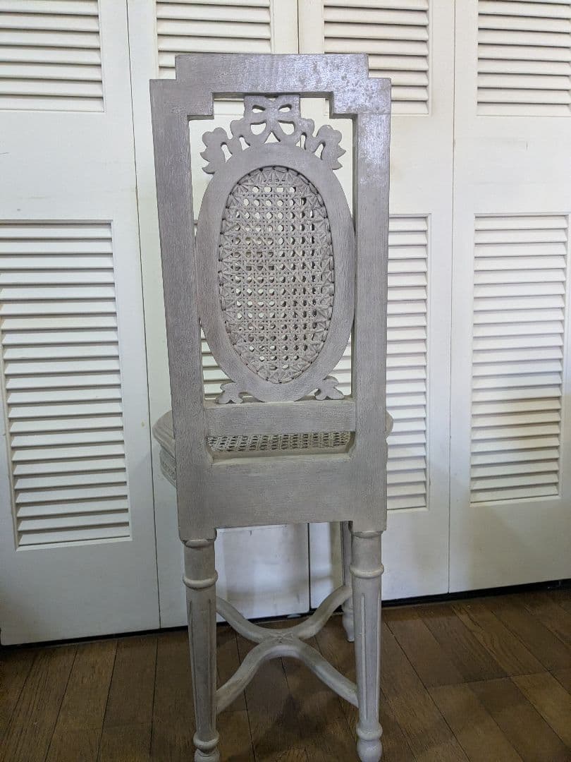 希少◆フレンチスタイル　リボンチェア　コクシグル